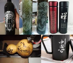 汕头濠江区酒瓶葫芦工艺品激光雕刻机